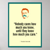 Teddy Roosevelt Poster (Vorne)