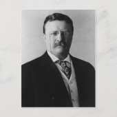 Teddy Roosevelt Postkarte (Vorderseite)