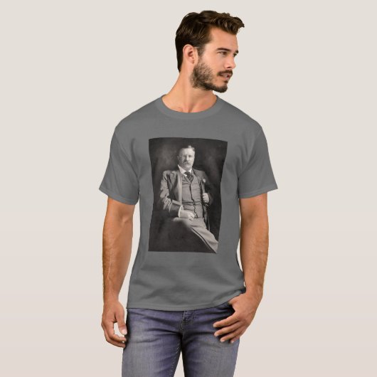 Teddy Roosevelt T-Shirt (Vorne ganz)