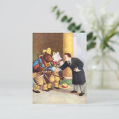 Teddy Roosevelt und Roosevelt Bärenjungen Postkarte (Stehend Vorderseite)
