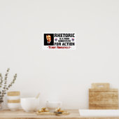 Teddy Roosevelt: Zeit zum Handeln Poster (Küche)