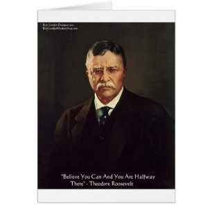 Teddy Roosevelt zitiert Geschenke/T-Shirts zum Sel