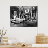 Teddy Roosevelts Jagdsaal, 1905 Poster (Küche)