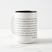 Teddy- RooseveltTasse Zweifarbige Tasse (Vorderseite Links)