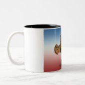 Teddy- RooseveltTasse Zweifarbige Tasse (Links)