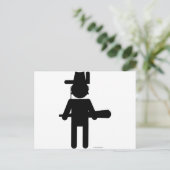 Teddy Roosvelt Postkarte (Stehend Vorderseite)