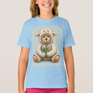 Teddy - Schafe mit Clover von Natasha Us T-Shirt