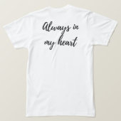 Teddy-Shirt T-Shirt (Design Rückseite)