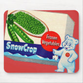 Teddy Snow Crop and Snow Crop Gemüsebox Mousepad (Vorne)
