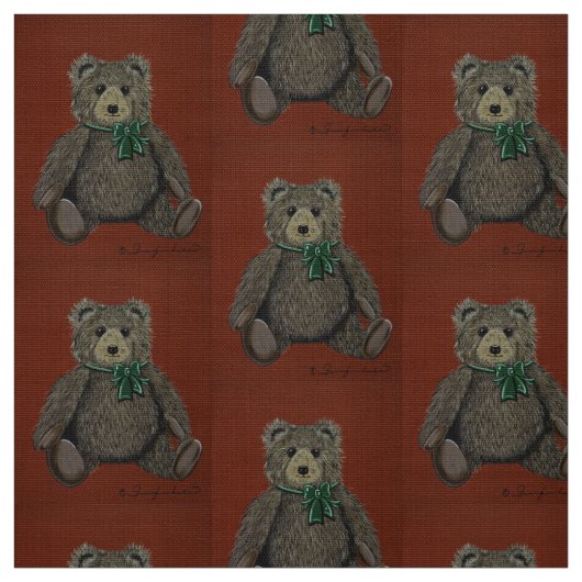 Teddy Stoff (Muster)