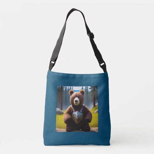 Teddy-Support Tragetaschen Mit Langen Trägern (Rückseite)