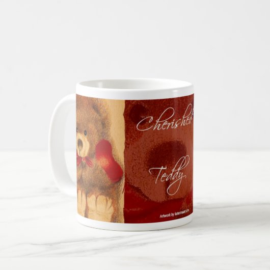 Teddy-Tasse Kaffeetasse (Vorderseite Links)