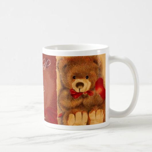 Teddy-Tasse Kaffeetasse (Rechts)