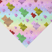 Teddy, Teddybär, Pastellblende, Kind + Muster, Bab Seidenpapier (Ausschnitt)