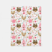 Teddy Teepee Fleecedecke (Vorderseite)