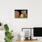 Teddy Time Poster (Heimbüro)