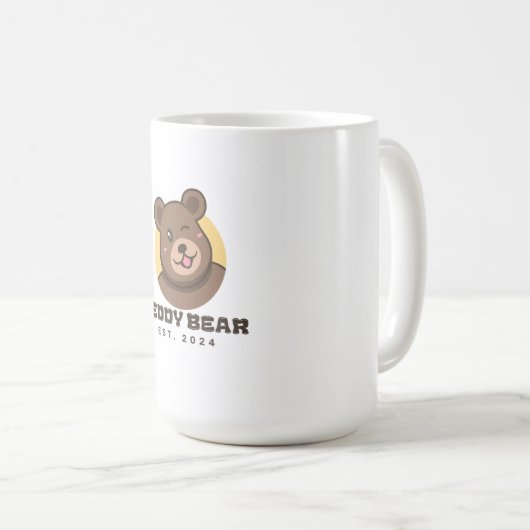 Teddy Trinkbehälter Kaffeetasse (VorderseiteRechts)