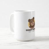 Teddy Trinkbehälter Kaffeetasse (Vorderseite Links)
