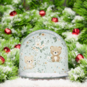 Teddy Twins in Bloom Schneekugeln (Weihnachten)