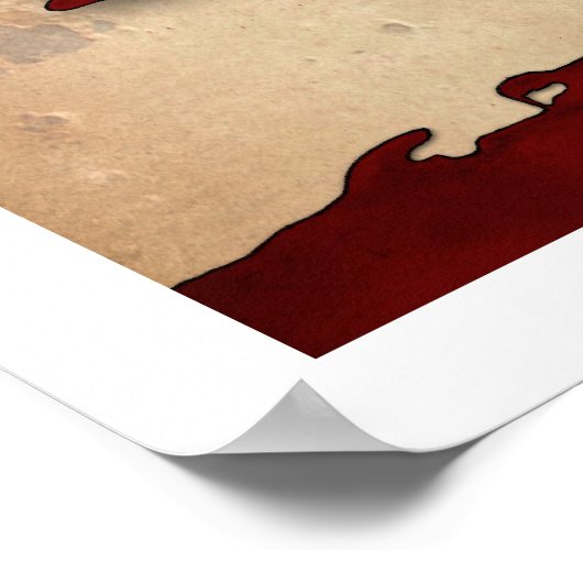 Teddy twister POSTER (Ecke)