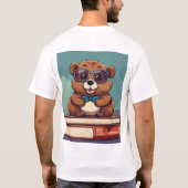 Teddy und die Zauberbücher T-Shirt (Rückseite)