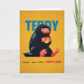 Teddy Vintag Graphic Karte (Vorderseite)