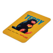 Teddy Vintag Graphic Magnet (Linke Seite)