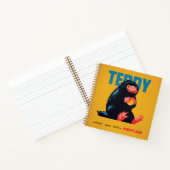Teddy Vintage Grafik Notizblock (Innenseite)