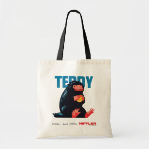 Teddy Vintage Grafik Tragetasche