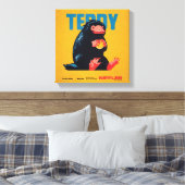 Teddy Vintage Graphic Leinwanddruck (Insitu (Schlafzimmer))