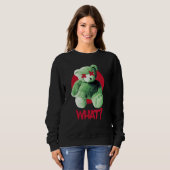 Teddy Was Horror Teddy Bär Was Sweatshirt (Vorne ganz)