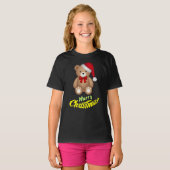 Teddy Weihnachten T-Shirt (Vorne ganz)