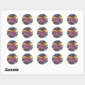 Teddy Witch Sticker (Blatt)