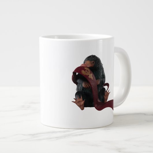 Teddy With Tie Graphic Jumbo-Tasse (Vorderseite Rechts)