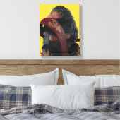 Teddy With Tie Graphic Leinwanddruck (Insitu (Schlafzimmer))