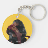 Teddy With Tie Graphic Schlüsselanhänger (Rückseite)