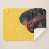 Teddy With Tie Graphic Sherpadecke (Vorderseite (Horizontal))