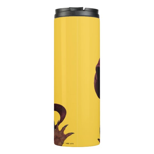 Teddy With Tie Graphic Thermosbecher (Rückseite)