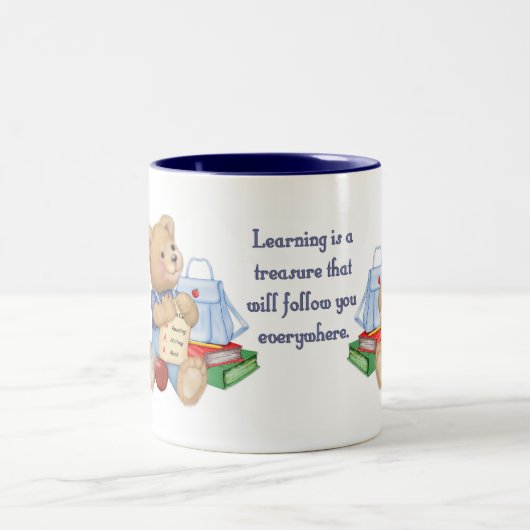 Teddy Zweifarbige Tasse (Mittel)