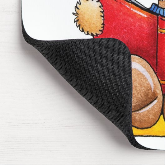 Teddybär-Ablesen Mousepad (Ecke)