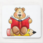 Teddybär-Ablesen Mousepad (Vorne)