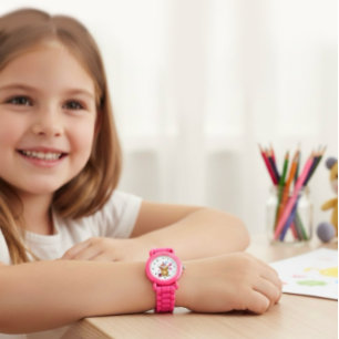 Teddybär Armbanduhr