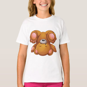 Teddybär auf dem Kopf T-Shirt