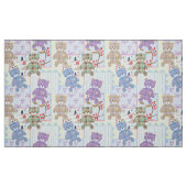 Teddybär, Babymuster Stoff (Fat Quarter (45,7 x 55,9 cm))