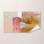 Teddybär Badezimmer Handtuch Sets (Handtuch)