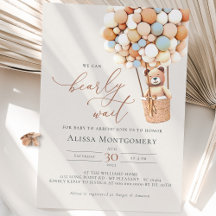 Teddybär-Ballon-Junge Wartet kaum