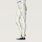 Teddybär Daisy Garten Muster (15) Leggings (Links)