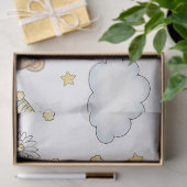 Teddybär-Daisy-Gartenmuster (14) Seidenpapier (Geschenk)