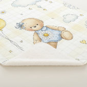 Teddybär-Daisy-Gartenmuster (16) Sherpadecke (3/4)