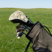 Teddybär-Daisy-Gartenmuster (1) Golf Headcover (In SItu)